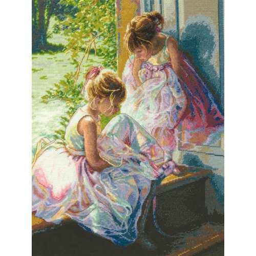 (image for) Gold Collection Ballerina Dreams Counted Cross Stitch Kit